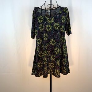 LuLaRoe classic T floral knit M